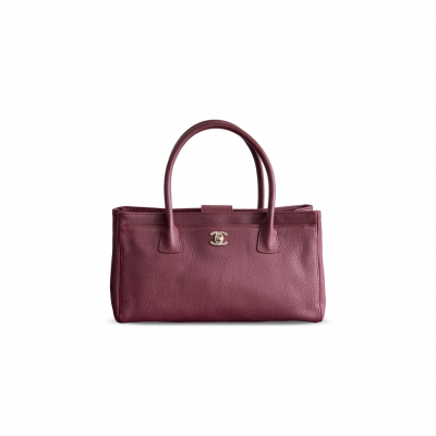 CHANEL CAVIAR SMALL CERF EXECUTIVE TOTE BAG (32*17.5*13cm)